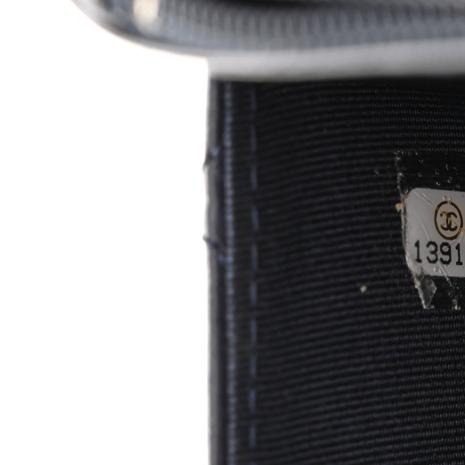 Chanel Aged Calfskin Quilted Reissue Wallet On Chain WOC Navy 8 of 11