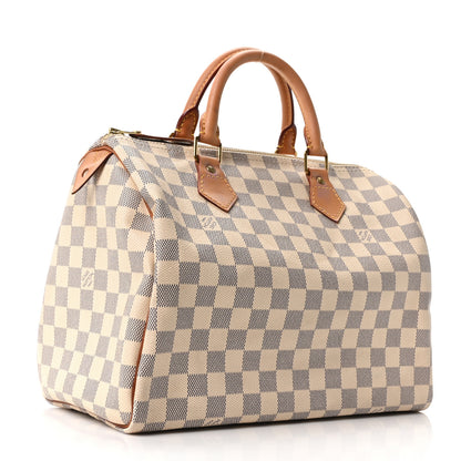 Louis Vuitton Damier Azur Speedy 30 3 of 9