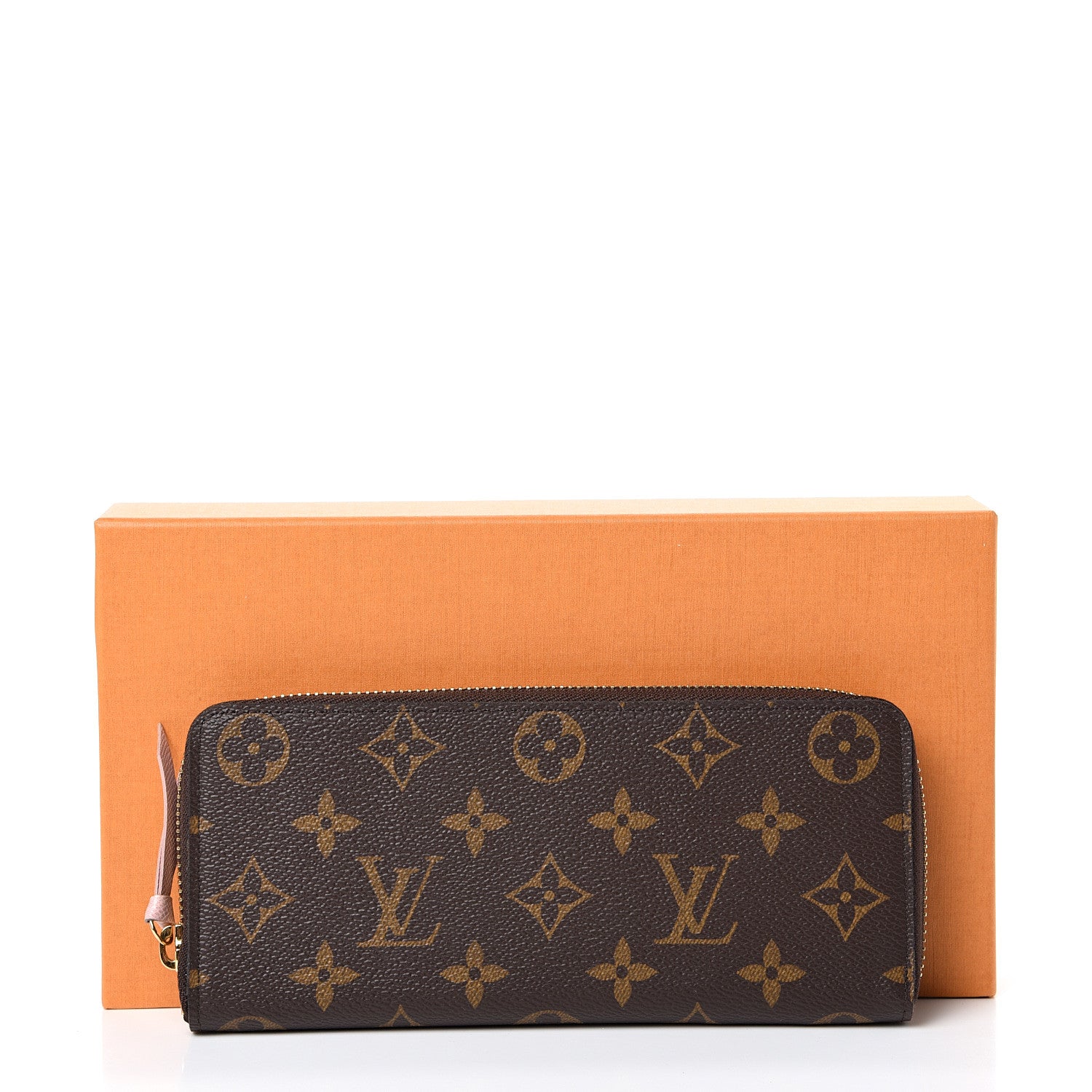 Louis Vuitton Monogram Clemence Wallet Rose Ballerine 7 of 7