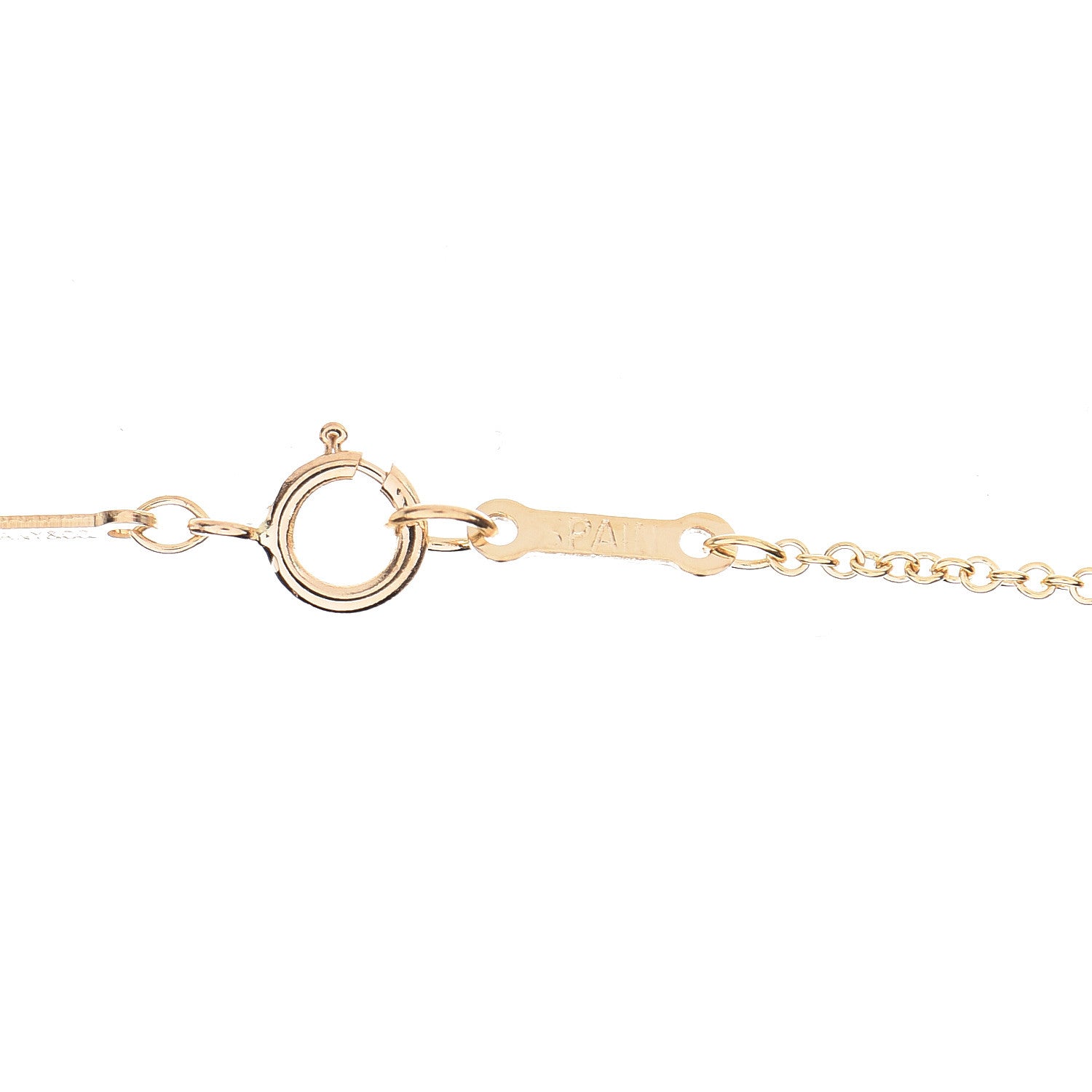 Tiffany 18K Yellow Gold Lapis Lazuli 23mm Elsa Peretti Open Heart Pendant Necklace 7 of 9
