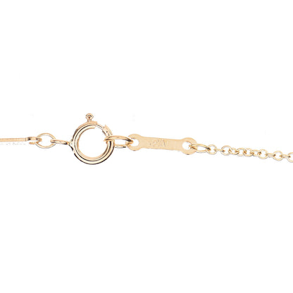 Tiffany 18K Yellow Gold Lapis Lazuli 23mm Elsa Peretti Open Heart Pendant Necklace 7 of 9