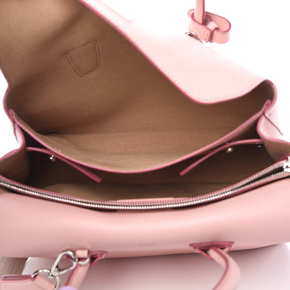 MCM Grained Calfskin Medium Milla Tote Pink Blush 6 of 8