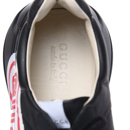 Gucci X SEGA Calfskin Logo Mens Rhyton Sneakers 13 Black 7 of 8