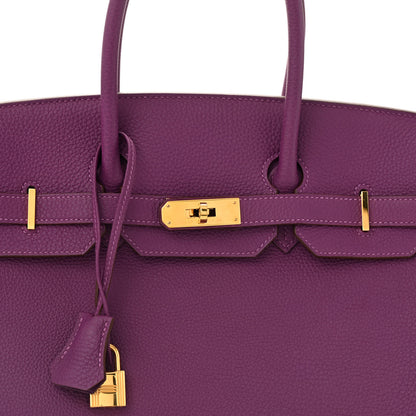 Hermes Togo Birkin 35 Anemone 8 of 14