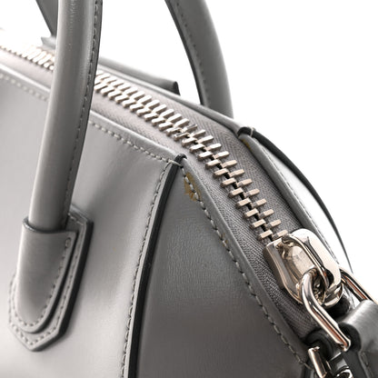 Givenchy Shiny Lord Calfskin Mini Antigona Pearl Grey 11 of 14