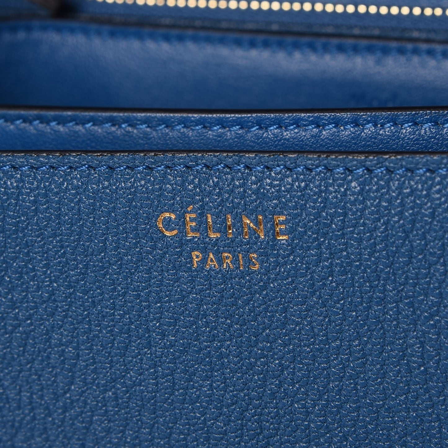 Goatskin Medium Classic Box Flap Bag Sea