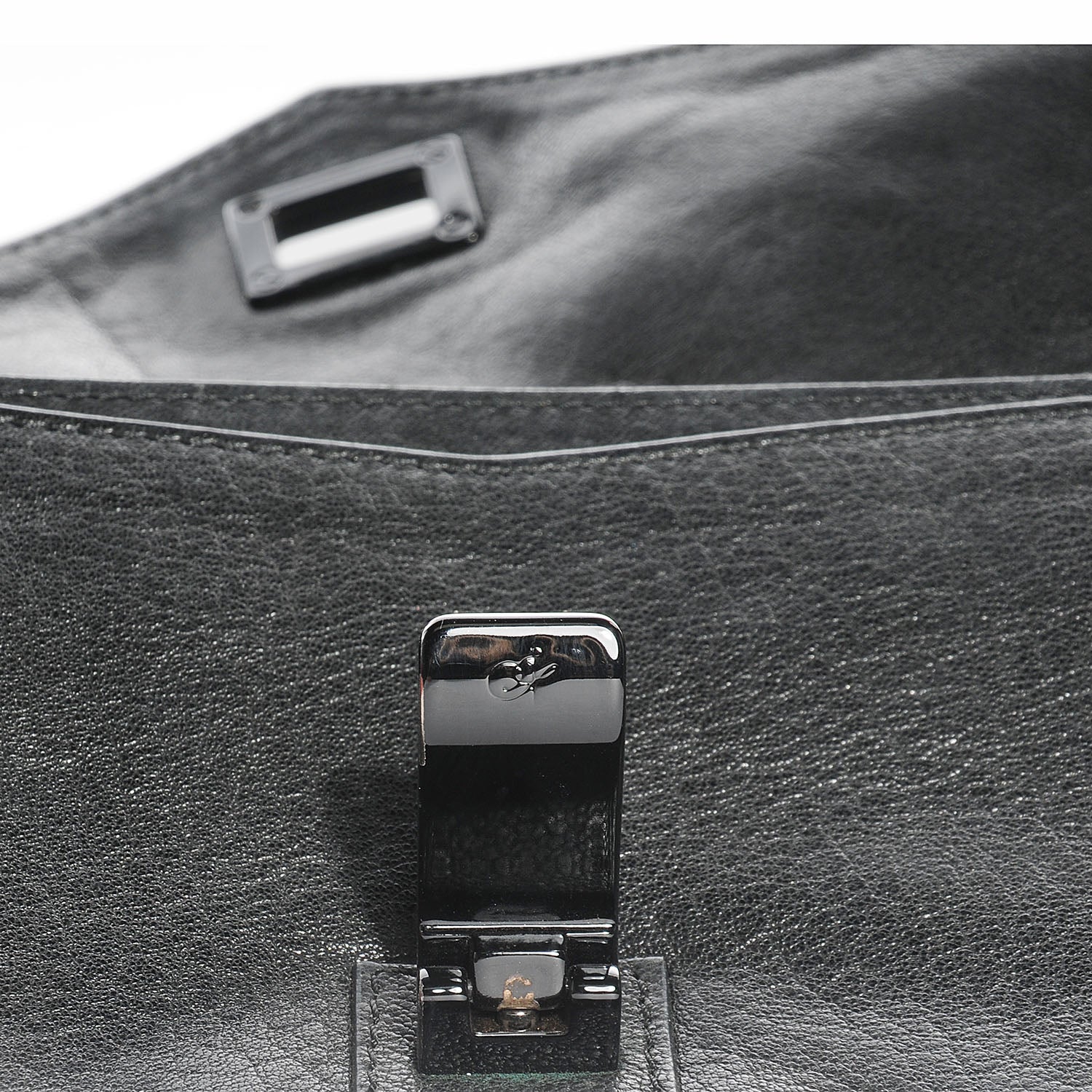 Proenza Schouler Leather PS1 Pochette Clutch Black 8 of 10