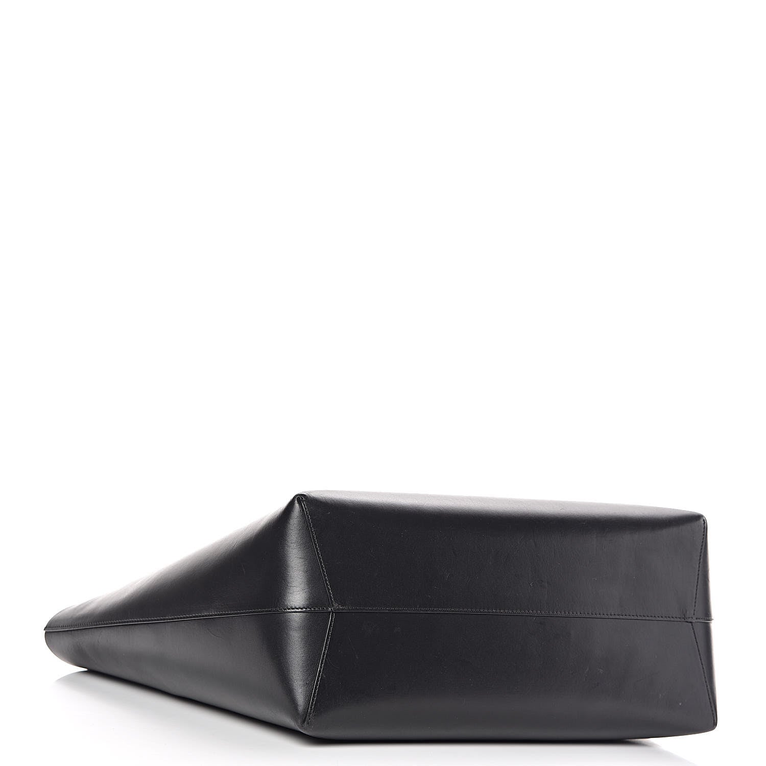 Mansur Gavriel Calfskin Large Shopping Tote Black Flamma 5 of 24