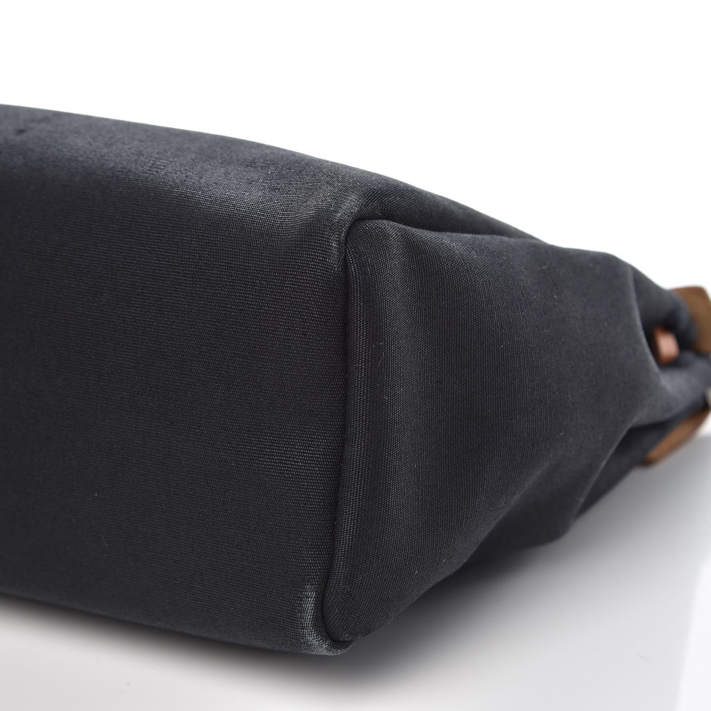 Toile Vache Calfskin Herbag 30 PM Black Natural