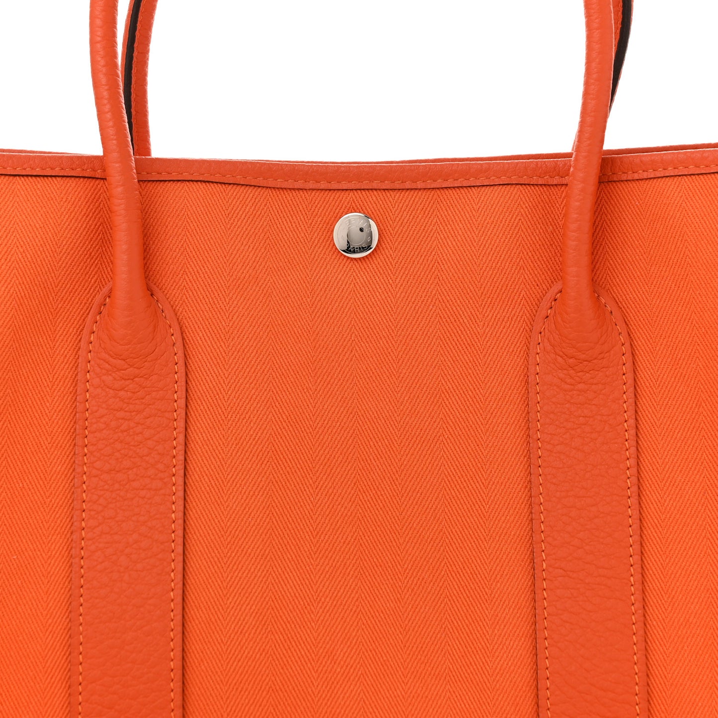 Toile Negonda Garden Party Tote 36 MM Orange