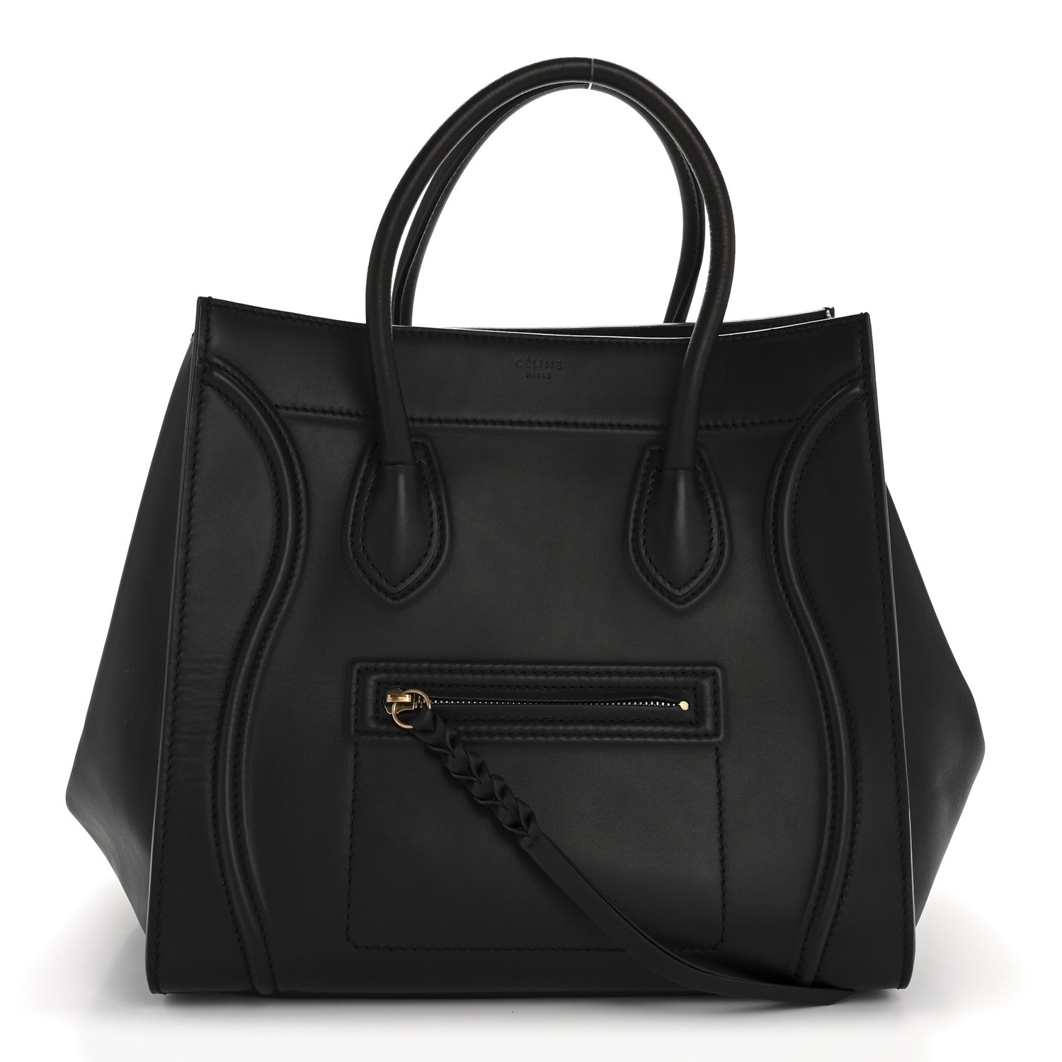 Celine Smooth Calfskin Medium Phantom Luggage Navy Blue 1 of 13
