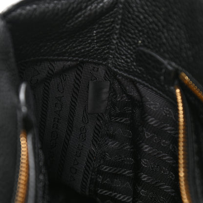 Prada Vitello Phenix Tote Black 6 of 12