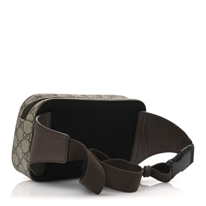 Gucci Soft GG Supreme Monogram Medium Ophidia Belt Bag Dark Brown 3 of 11