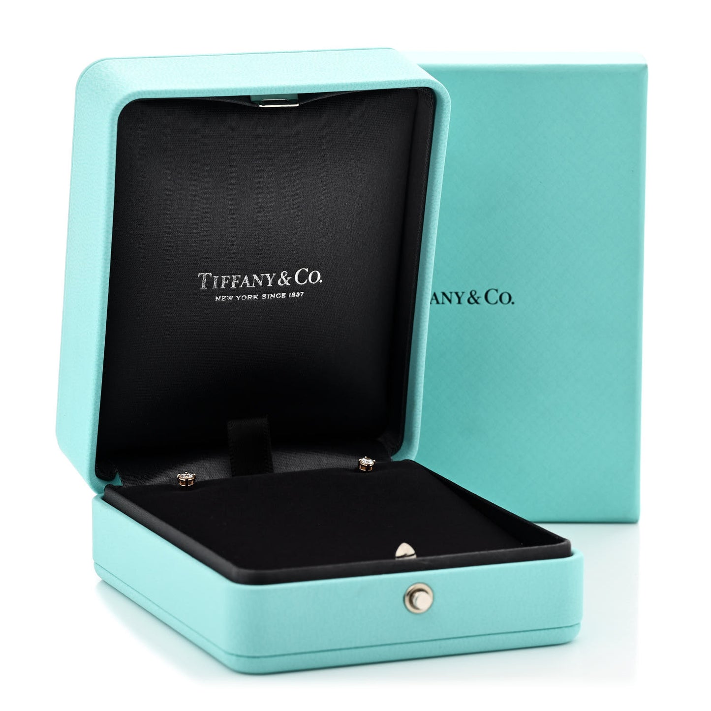 18K Rose Gold Diamond .26ctw Solitaire Earrings