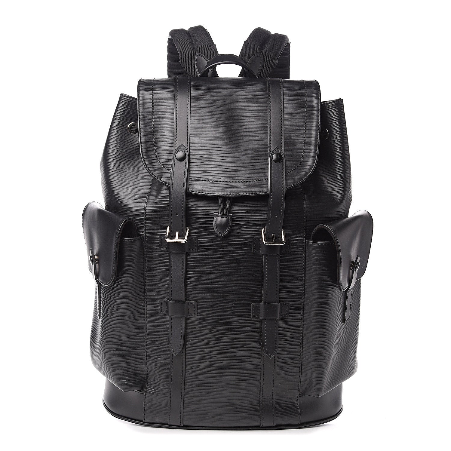 Louis Vuitton Epi Christopher Backpack PM Black 1 of 12