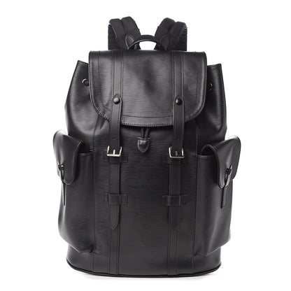 Louis Vuitton Epi Christopher Backpack PM Black 1 of 12