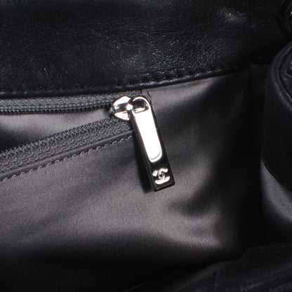 Chanel Leather Bubble Quilt Flap Bag Black 8 of 10