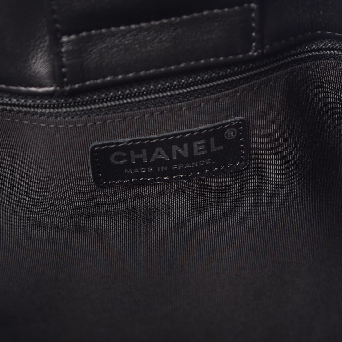 Calfskin Quilted Timeless Tote Black