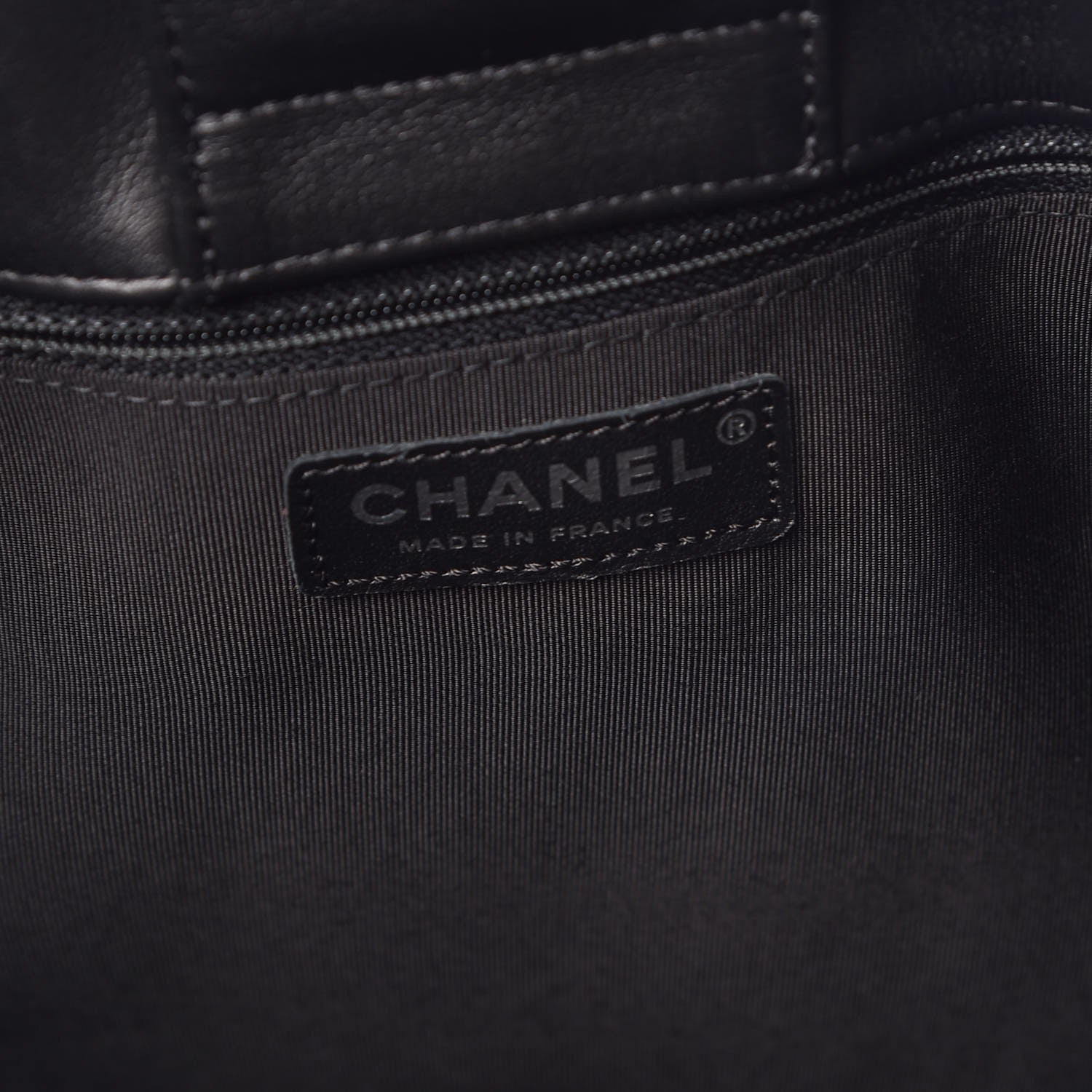 Chanel Calfskin Quilted Timeless Tote Black 6 of 9