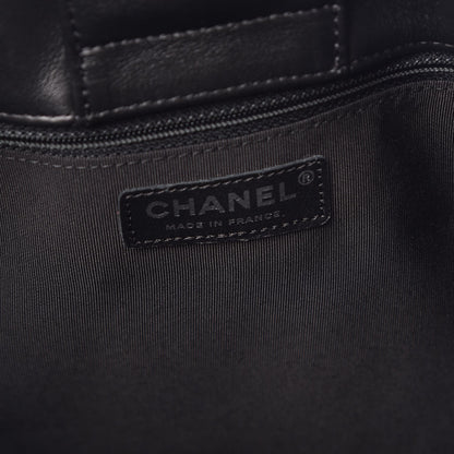 Chanel Calfskin Quilted Timeless Tote Black 6 of 9
