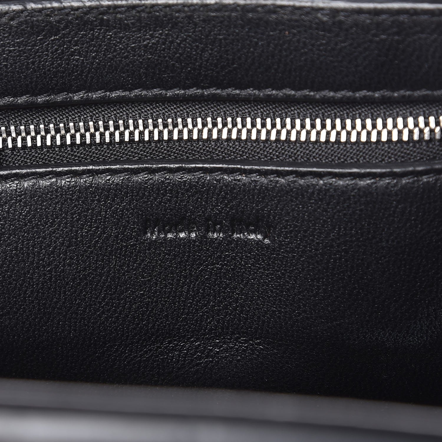 Celine Drummed Calfskin Medium Edge Shoulder Bag Grey 7 of 7