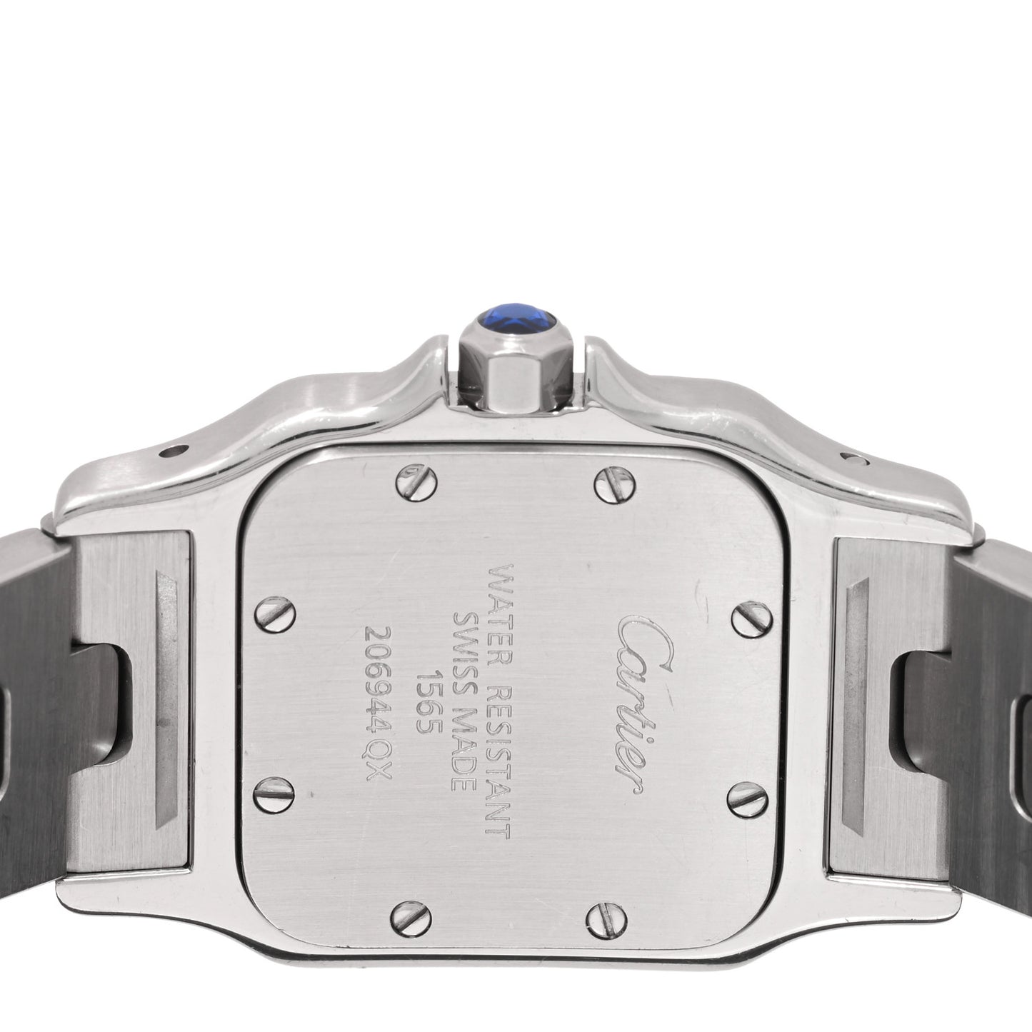 Stainless Steel 24mm Santos de Cartier Galbee Quartz Watch