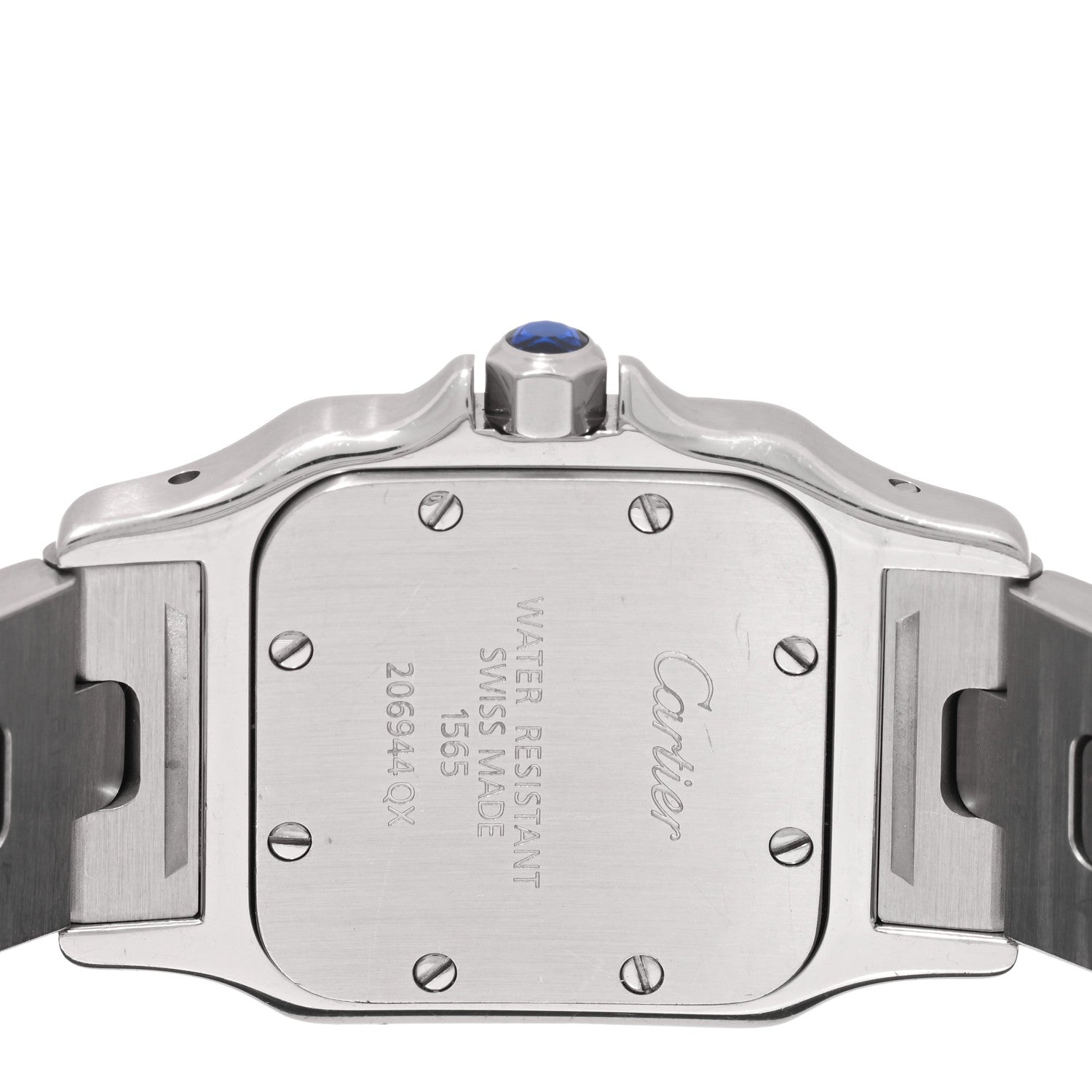 Cartier Stainless Steel 24mm Santos de Cartier Galbee Quartz Watch 4 of 5