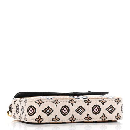 Louis Vuitton Monogram Wild At Heart Felicie Strap & Go Arizona Creme 4 of 8