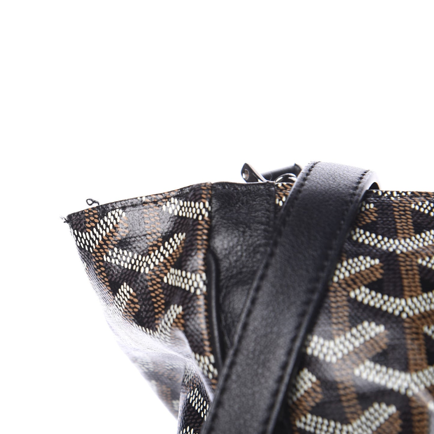 Goyardine Voltaire Tote Black