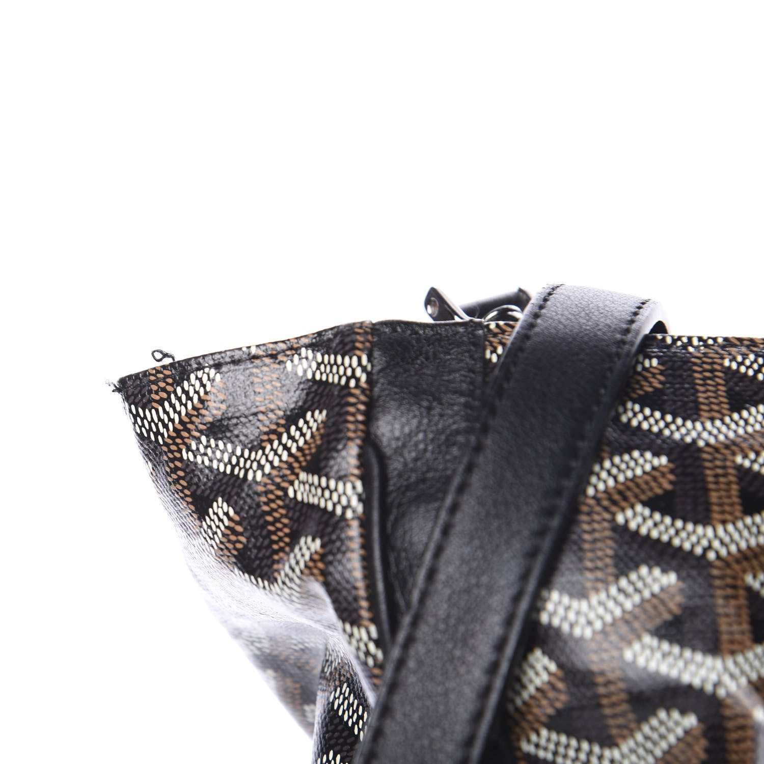Goyard Goyardine Voltaire Tote Black 10 of 12