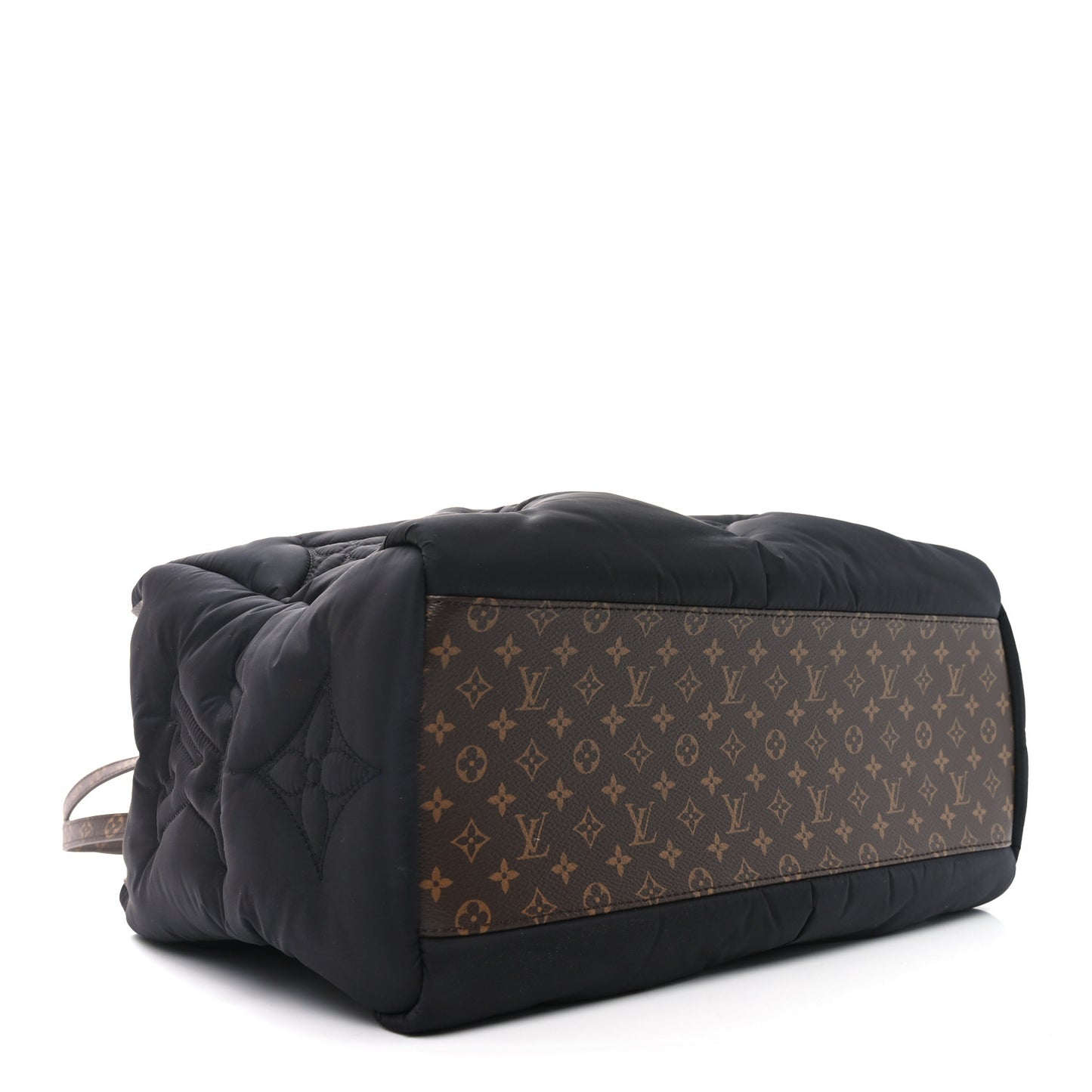 Econyl Monogram Pillow Giant Onthego MM Black