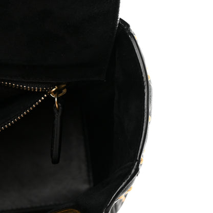 Christian Dior Calfskin Cannage Studded Medium Supple Lady Dior Black 11 of 16