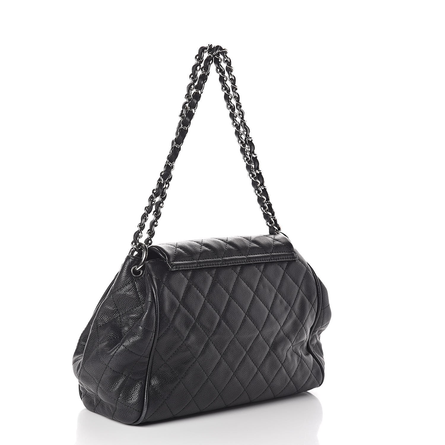 Chanel Caviar Quilted Timeless Accordion Flap Black 3 of 11
