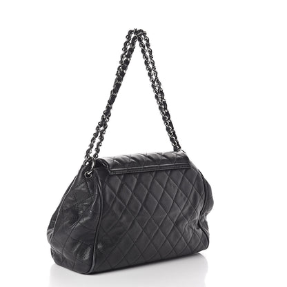 Chanel Caviar Quilted Timeless Accordion Flap Black 3 of 11