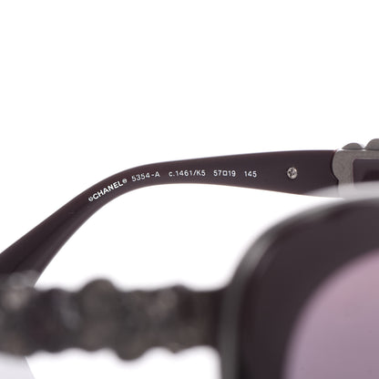 Chanel Polarized Bijou Cat Eye Sunglasses 5354 Bordeaux 6 of 7