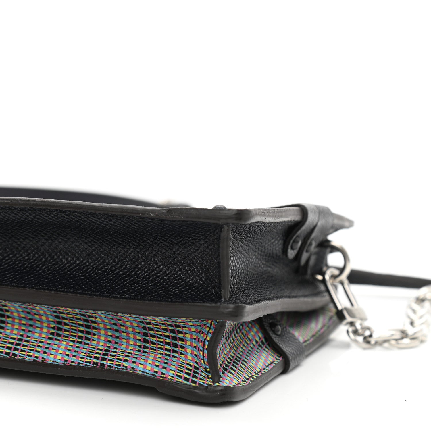 Louis Vuitton Calfskin Monogram LV Pop Trunk Clutch Blue 9 of 9