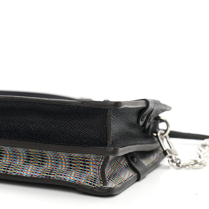 Louis Vuitton Calfskin Monogram LV Pop Trunk Clutch Blue 9 of 9