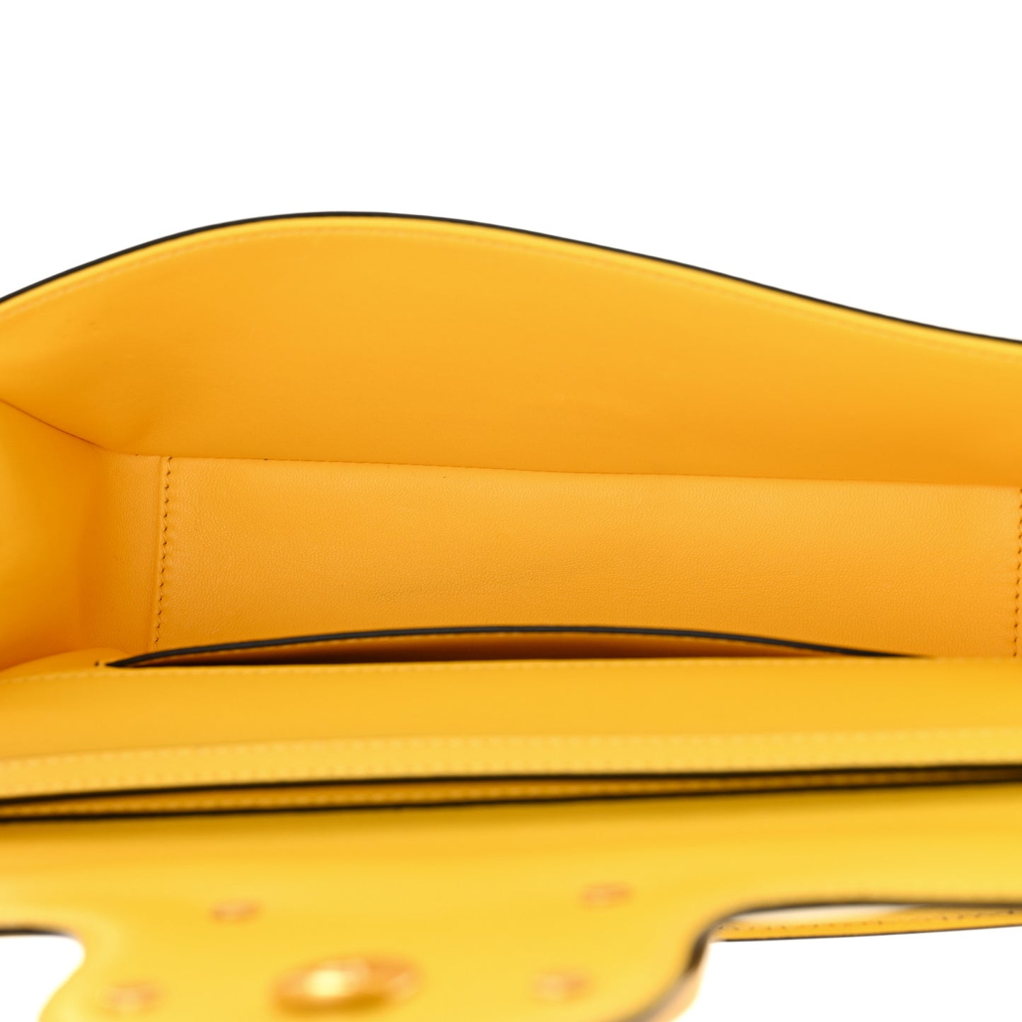 Calfskin Vlogo Loco Shoulder Bag Bright Lemon
