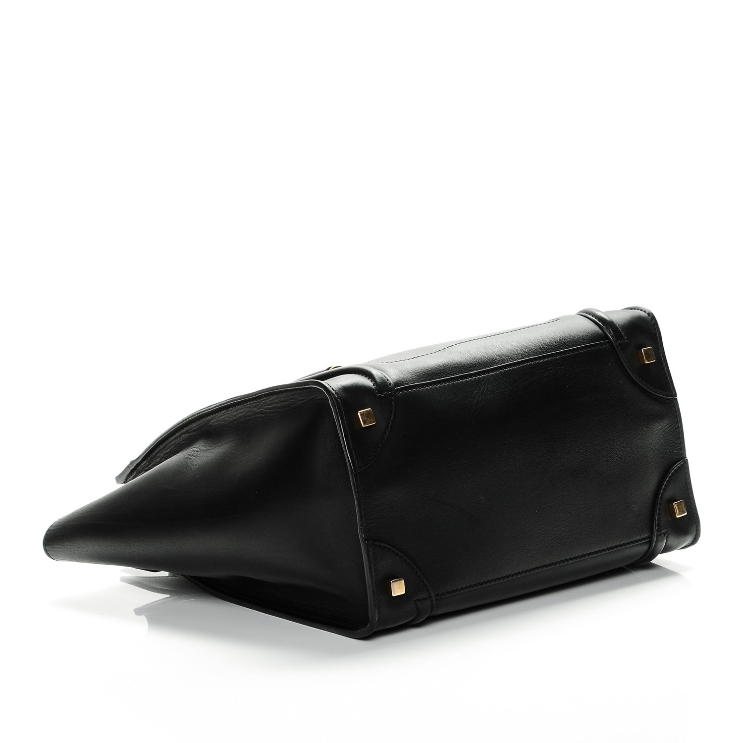 Celine Smooth Calfskin Mini Luggage Black 4 of 6