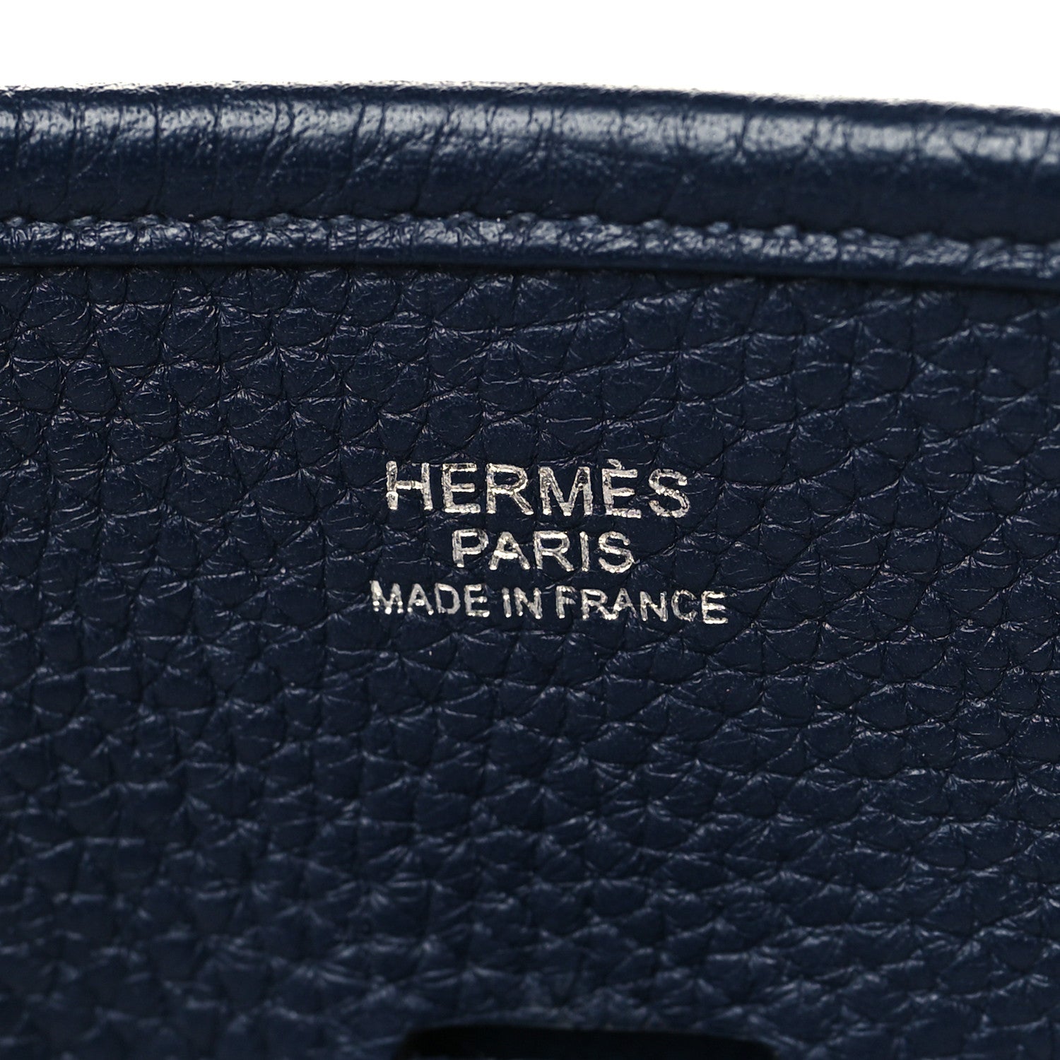 Hermes Taurillon Clemence Amazone Evelyne III PM Bleu Nuit 5 of 9
