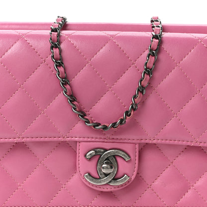 Chanel Lambskin Quilted Medium Crossing Times Flap Pink 8 of 11