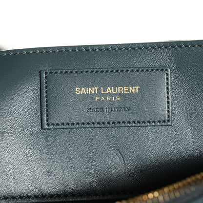 Saint Laurent Calfskin Classic Duffle 3 Earth 5 of 7