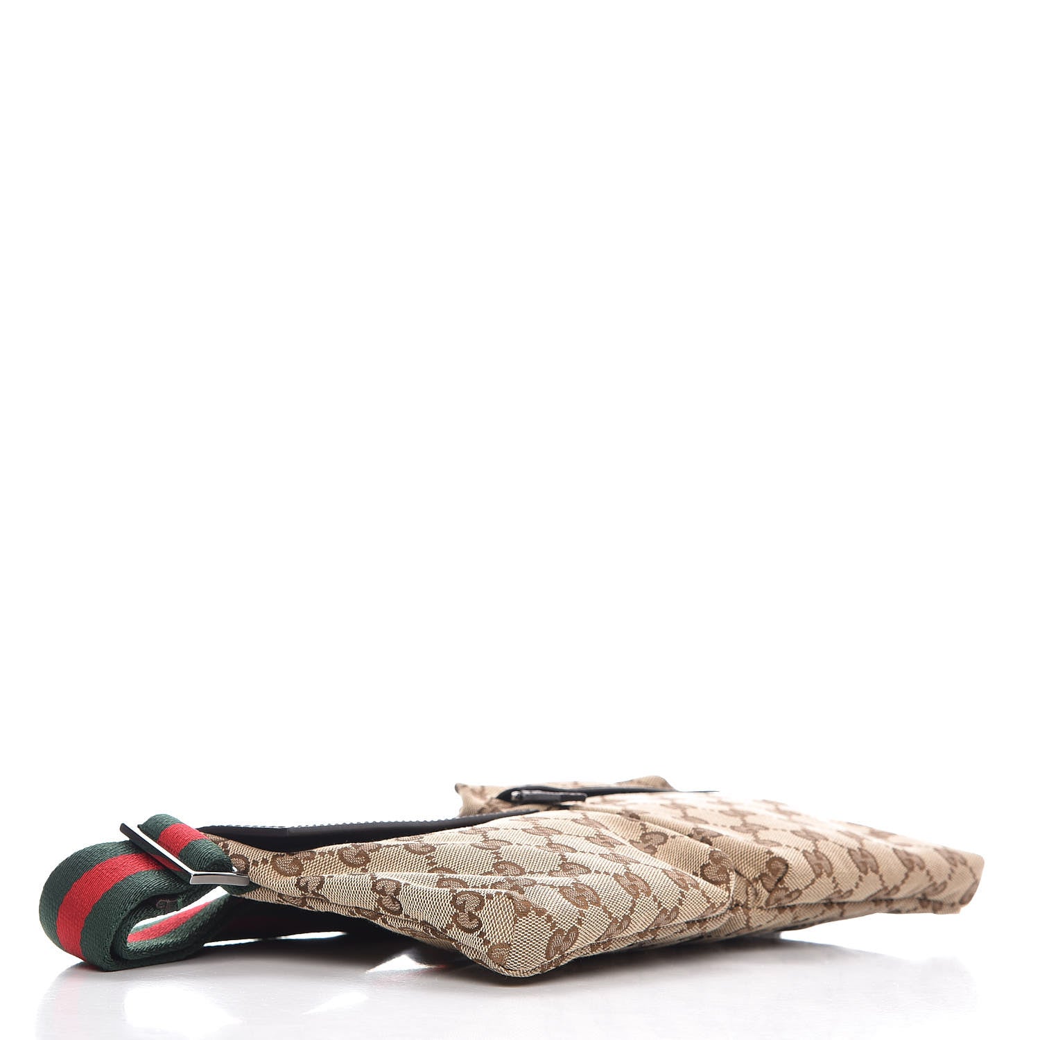 Gucci Monogram Web Belt Bag Dark Brown 4 of 11