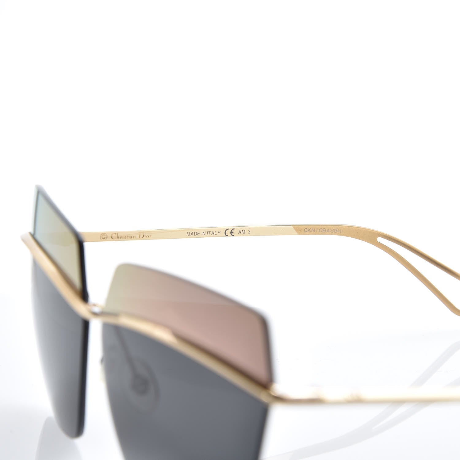 Christian Dior Metal DiorMetallic Sunglasses Pink Grey 5 of 8