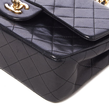 Chanel Lambskin Quilted Small Double Flap Black 5 of 9