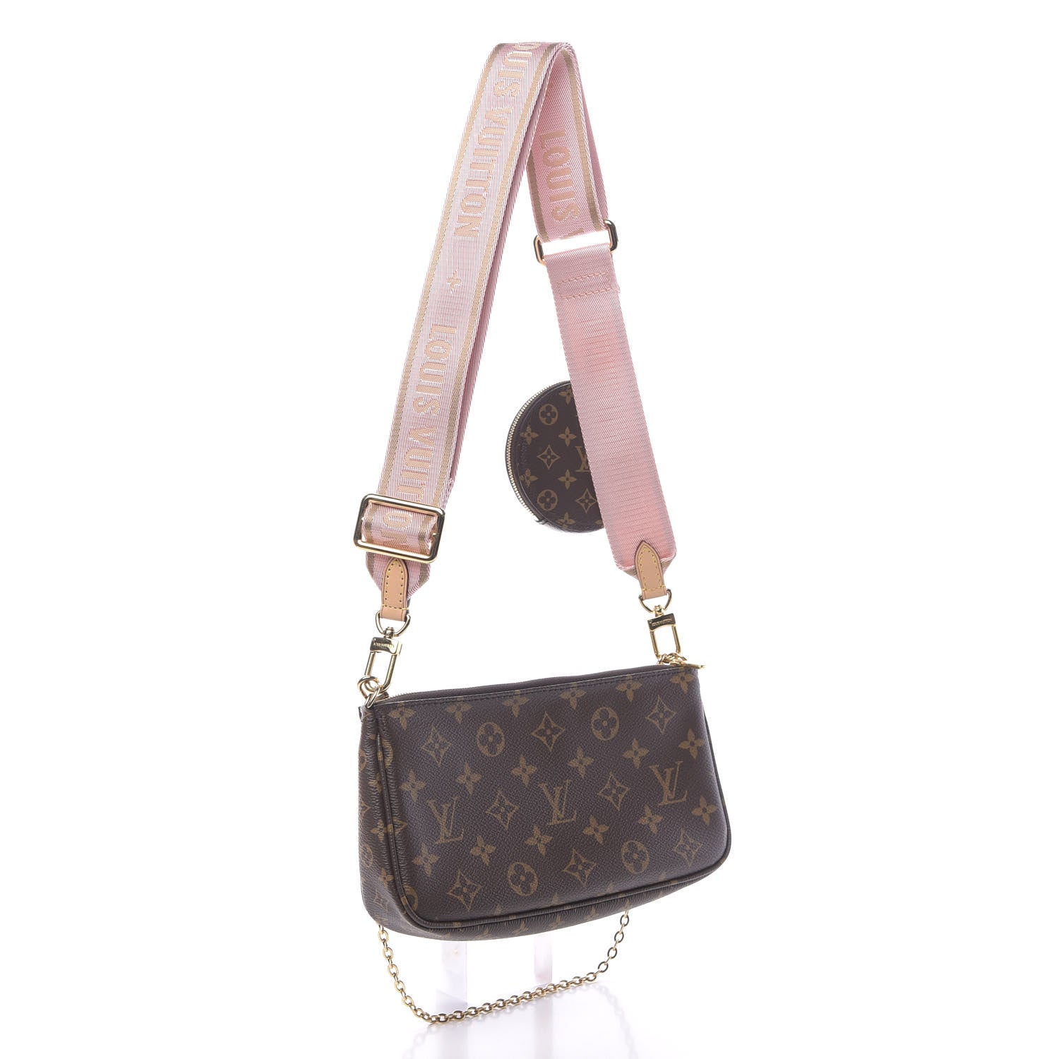 Louis Vuitton Monogram Multi Pochette Accessories Rose Clair 3 of 11