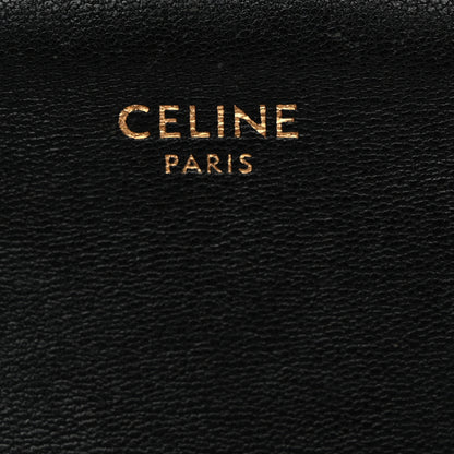 Celine Lambskin Small Trio Crossbody Bag Black 9 of 14