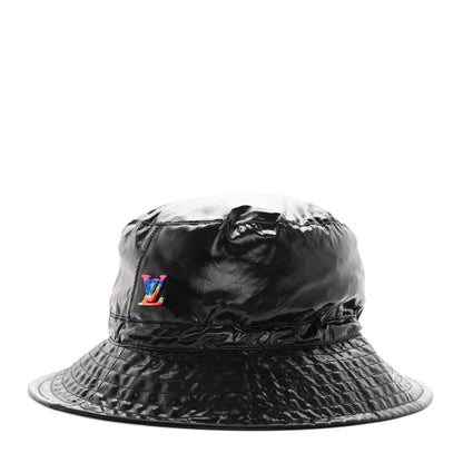 Louis Vuitton Nylon 2054 Transformable Bob Bucket Hat 58 Black 1 of 9