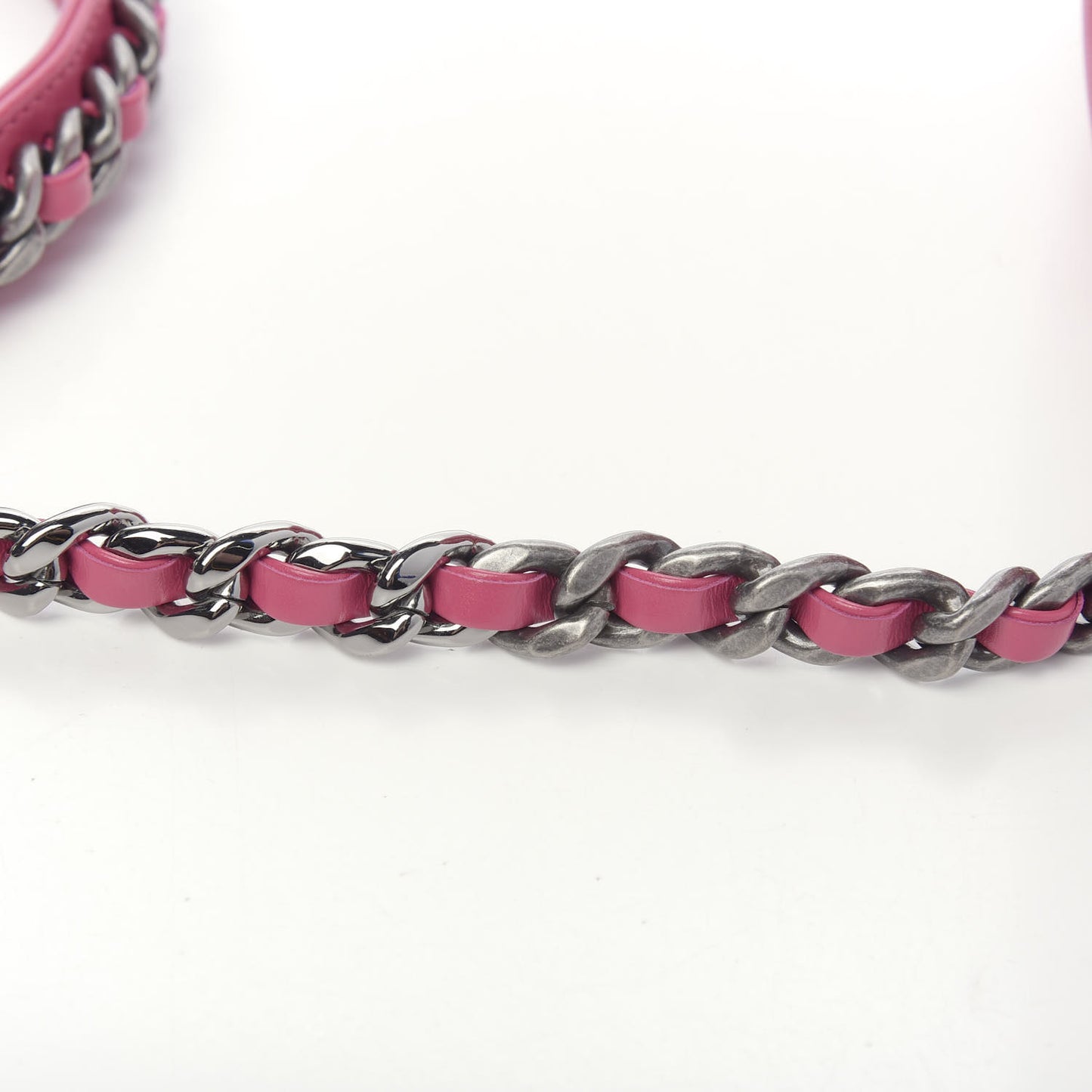 Lambskin Quilted Medium 19 Flap Dark Pink