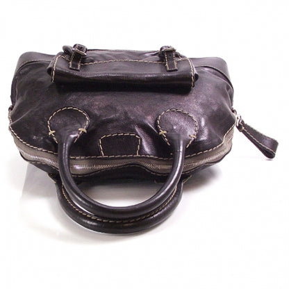 Chloe Leather Edith Dome Black 4 of 10